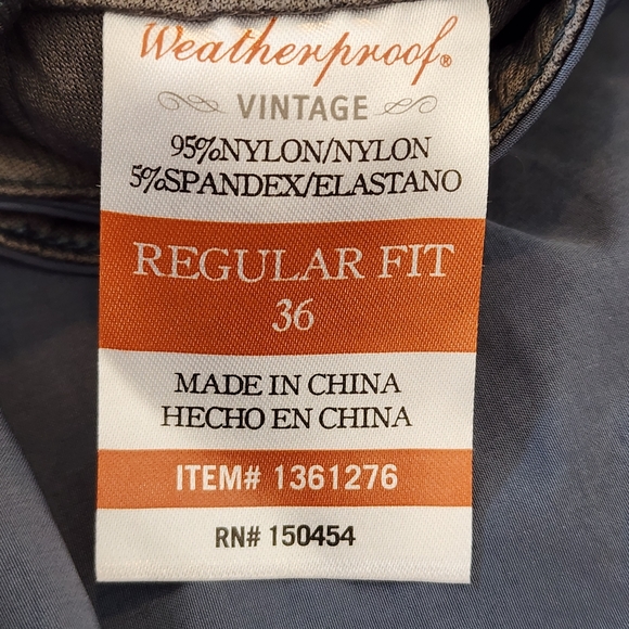 Weatherproof Nylon blend shorts size 36 Blue - Picture 7 of 8